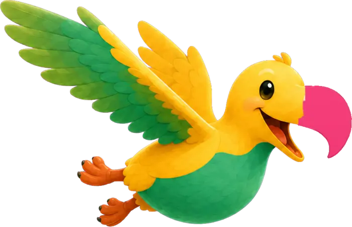 Dow Dow arrive en volant
