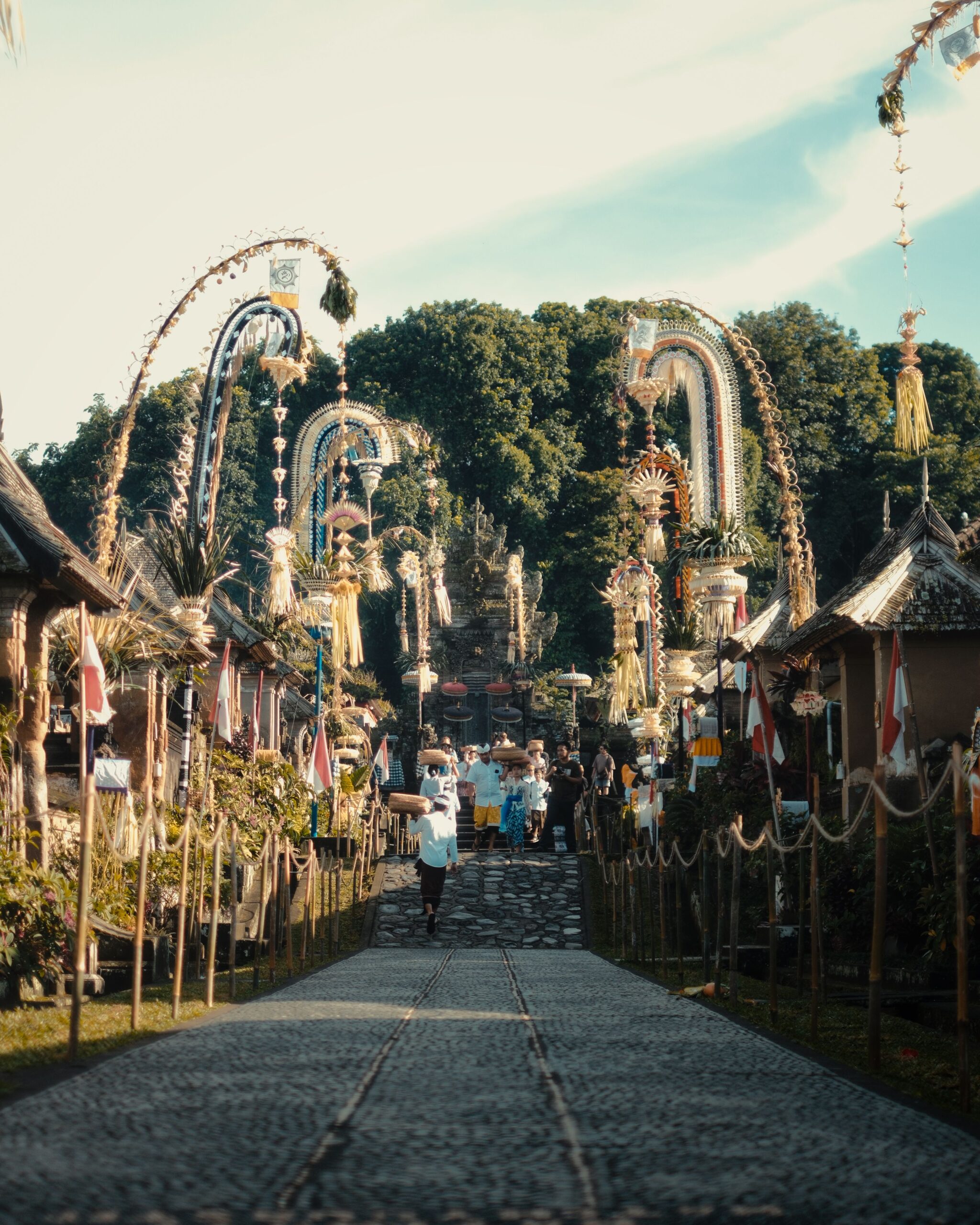 Célébration culturelle à Bali, photographie Luke Robin Way